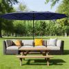 Garden Umbrella, Sunshade Umbrella, Outdoor Umbrella, Terrace Umbrella, Navy Blue