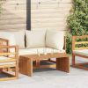 Garden Side Table Brown 35.43 x 19.69 x 14.17 in
