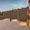7'X8' Mocha HDPE spliced roller shutter
