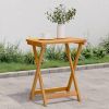 Garden Table Natural wood Solid acacia wood with an oil finish