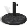 Parasol Base Black Resin Medium Heavy Weight Support