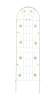 4 Pack Metal Garden Trellis 71" x 19.7" Rustproof Trellis for Climbing Plants Outdoor Flower Support Cream White