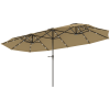 Half Umbrella Outdoor Patio