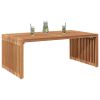 Garden Side Table Brown 35.43 x 19.69 x 14.17 in