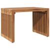 Garden Side Table Brown 19.69 x 12.80 x 13.78 in