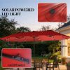 Terrace Umbrella, Garden Umbrella, Courtyard Umbrella, Wine Red(No Base)