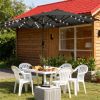 Garden Umbrella, Sunshade Umbrella, Terrace Umbrella, Courtyard Umbrella, Gray