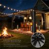 Outdoor terrace pavilion, sunshade, soft top pavilion with curtains, dark gray