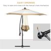Outdoor beach umbrella /Cantilever Umbrella (Swiship-Ship)(Prohibited by WalMart)